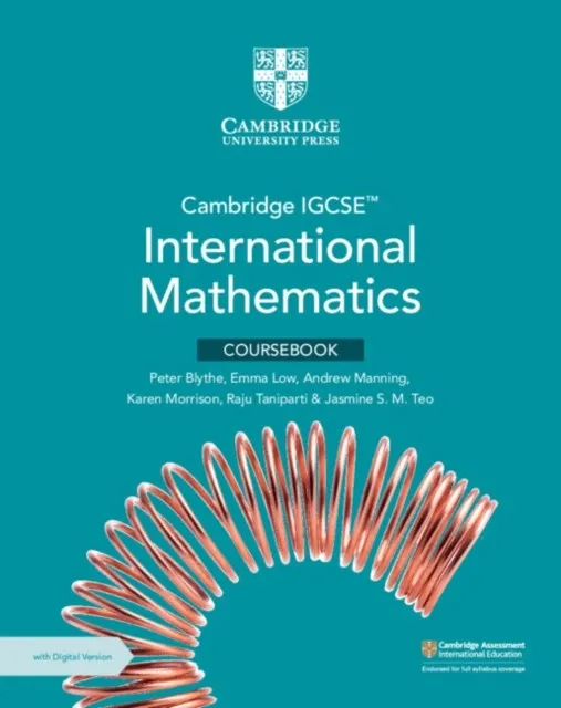 CAMBRIDGE IGCSE™ INTERNATIONAL MATHEMATICS COURSEBOOK WITH DIGITAL VERSION 2 YEAR