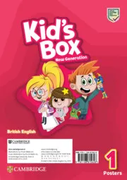 KID'S BOX NEW GENERATION LEVEL 1 POSTERS BRITISH ENGLISH