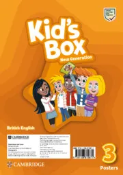 KID'S BOX NEW GENERATION LEVEL 3 POSTERS BRITISH ENGLISH