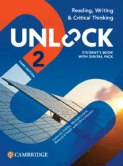 UNLOCK LEVEL 2 READING WRITING AND CRITICAL THINKING STUDENT'S BOOK WITH DIGITAL PACK