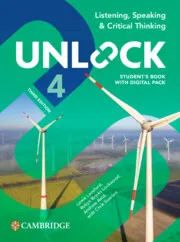 UNLOCK LEVEL 4 LISTENING, SPEAKING AND CRITICAL THINKING STUDENT'S BOOK WITH DIGITAL PACK