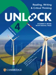 UNLOCK LEVEL 4 READING WRITING AND CRITICAL THINKING STUDENT'S BOOK WITH DIGITAL PACK