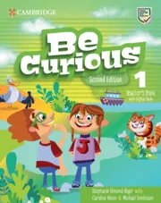 BE CURIOUS LEVEL 1 TEACHER'S BOOK WITH DIGITAL PACK