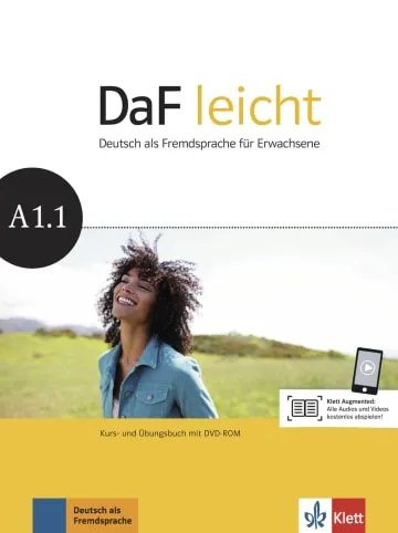 DAF LEICHT A1.1 KURS- UND ÜBUNGSBUCH MIT AUDIOS UND VIDEOS