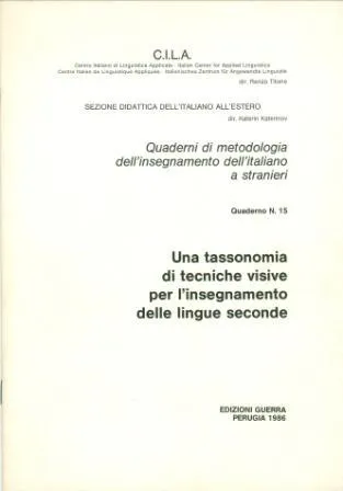 UNA TASSONOMIA DI TECNICHE VISIVE...