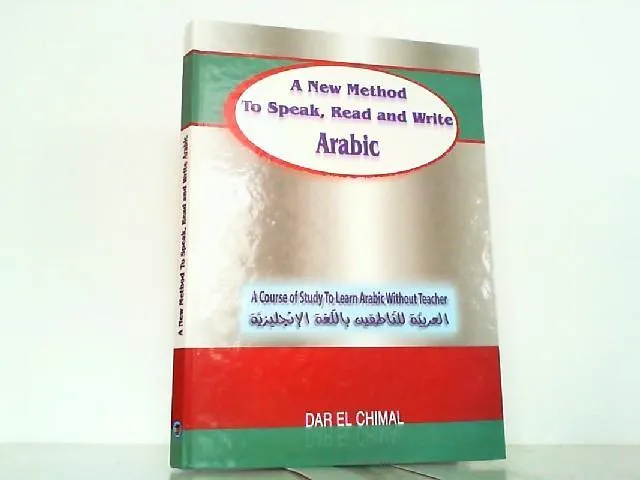 A NEW METHOD TO SPEAK, READ AND WRITE ARABIC (BK+CASS)