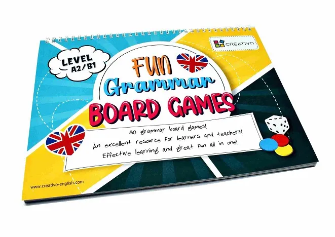 FUN GRAMMAR BOARD GAMES LEVEL A2/B1