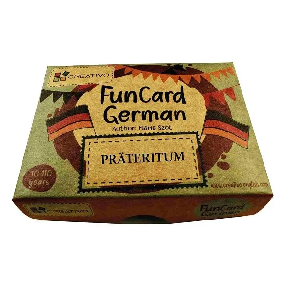 FUN CARD GERMAN PRÄTERITUM (FICHAS)