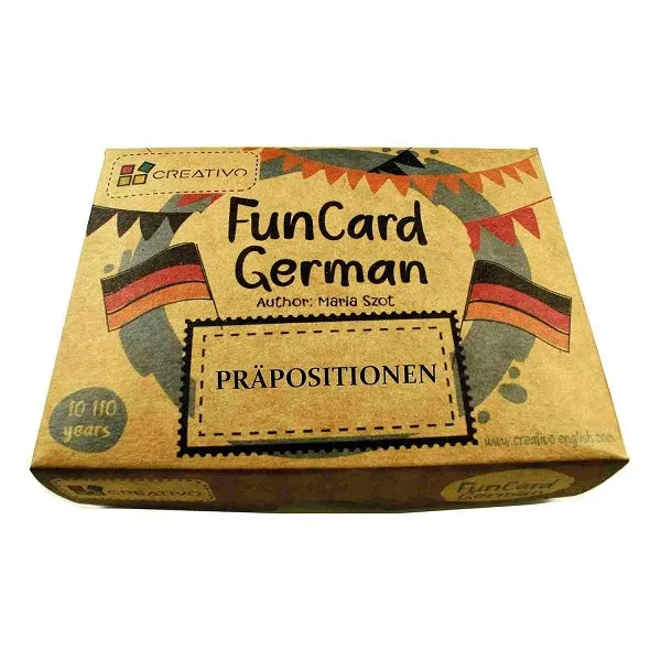 FUN CARD GERMAN PRÄPOSITIONEN (FICHAS)