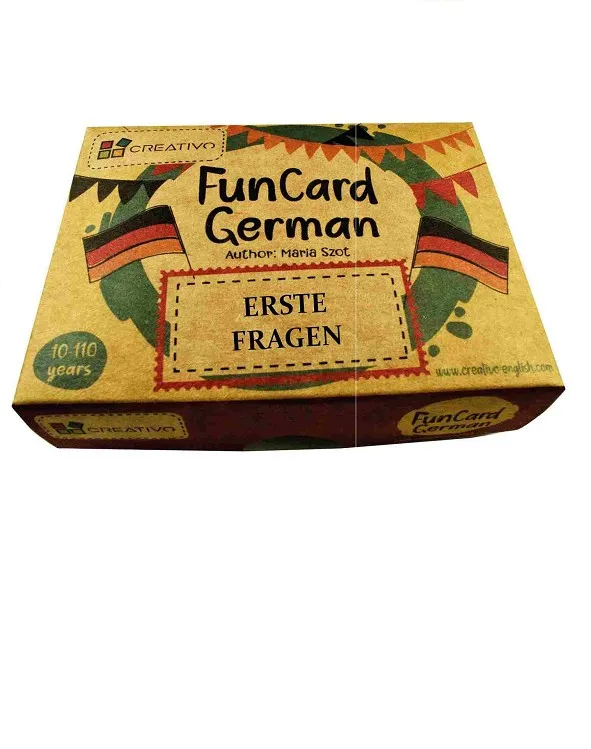 FUN CARD GERMAN ERSTE FRAGEN (FICHAS)