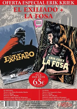 PACK ERIK KRIEK: EXILIADO + LA FOSA