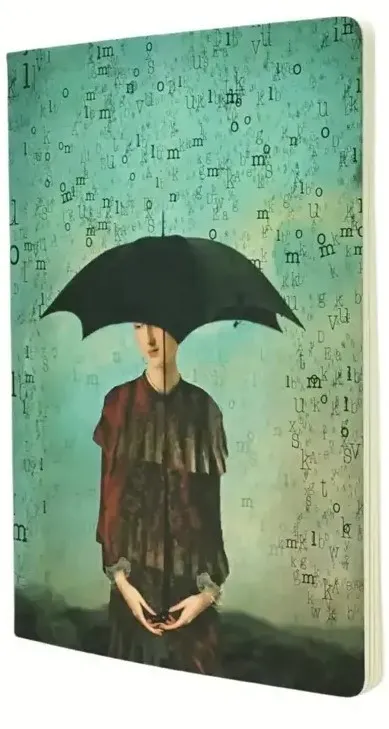 CAHIER / LLUVIA DE LETRAS - SERIE LIBERA TU MENTE / A6 / FLEXI