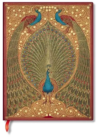 CUADERNO / PAVOS REALES DE HAFEZ - SERIE SANGORSKI & SUTCLIFFE / MINI