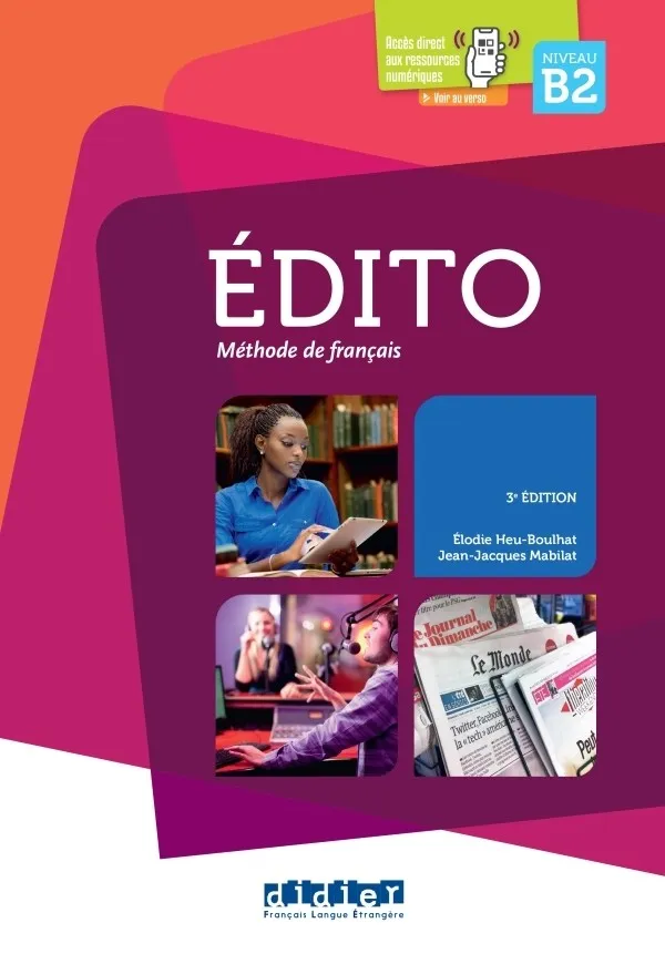 EDITO B2 - LIVRE + CD + DVD