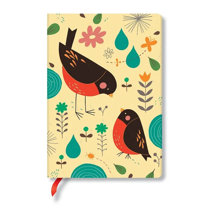 LIBRETA TRACY WALKER'S ANIMAL FRIENDS MOTHER ROBIN MIDI