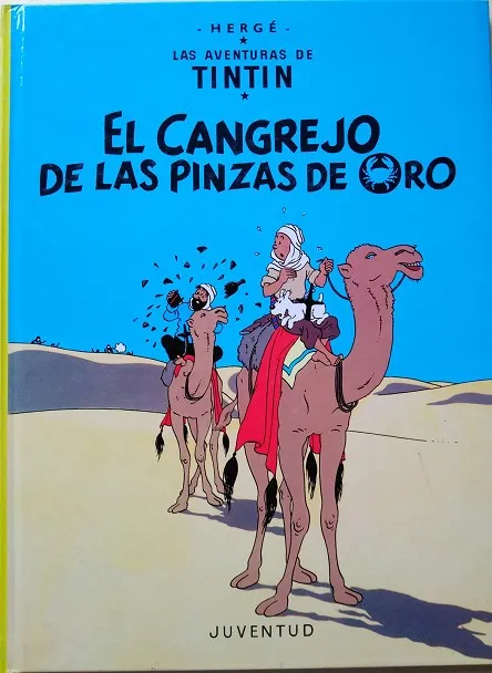 El cangrejo de las pinzas de oro (cartoné)