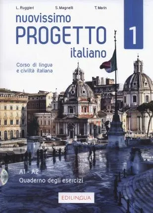 NUOVISSIMO PROGETTO ITALIANO 1 QUADERNO DEGLI ESERCIZI + CD