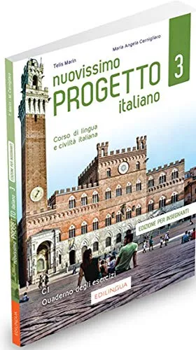 NUOVISSIMO PROGETTO ITALIANO 3 QUADERNO DEGLI ESERCIZI DELL’INSEGNANTE + CD