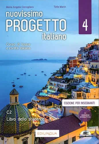 NUOVISSIMO PROGETTO ITALIANO 4 LIBRO DELL’INSEGNANTE + CD