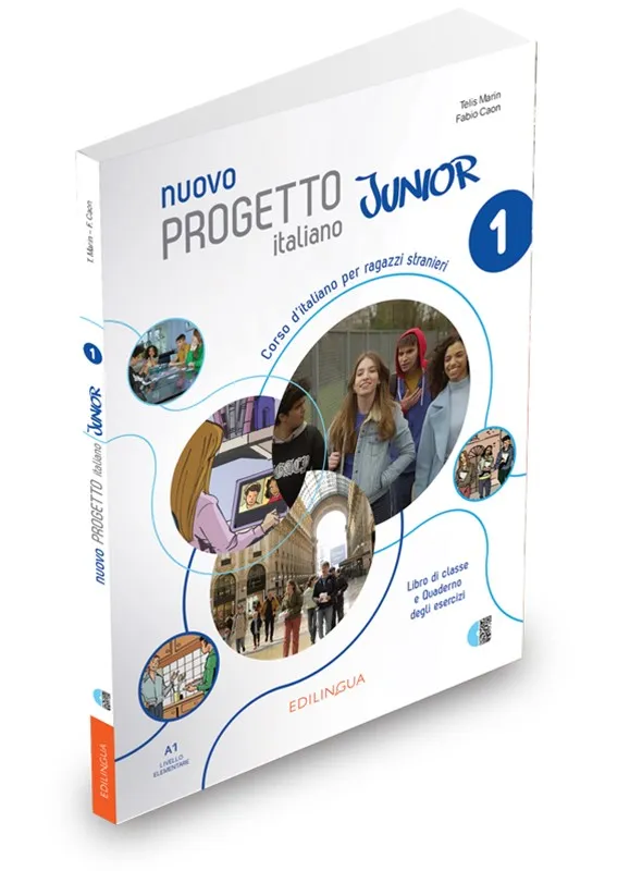 NUOVO PROGETTO ITALIANO JUNIOR 1 LIBRO DI CLASSE E QUADERNO DEGLI ESERCIZI
