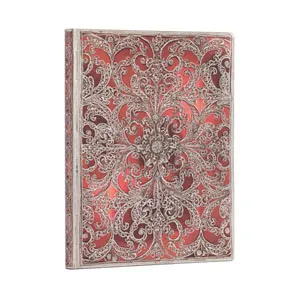 LIBRETA SILVER FLIGREE COLLECTION GARNET ULTRA LINED