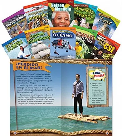 TIME FOR KIDS - GRADE 4 SPANISH SET 2 10-BOOK SET