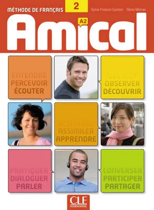 AMICAL 2 A2 LIVRE+CD+LIVRET