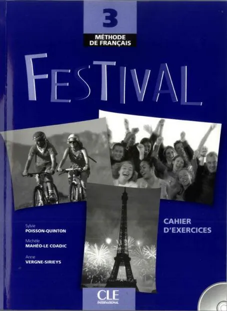 FESTIVAL 3 CAHIER D EXERCICES+CD AUDIO