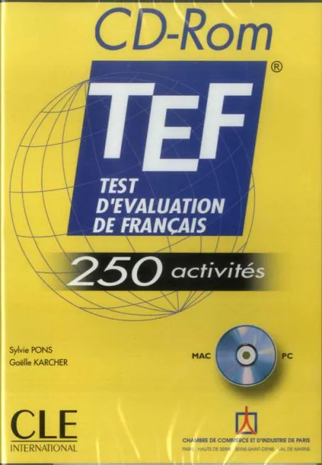 TEST D'EVALUATION DE FRANÇAIS 250 ACTIVITES - CD-R