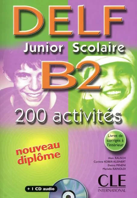 NOUVEAU DELF JUNIOR SCOLAIRE B2 LIVRE+CORR+TRANS+C