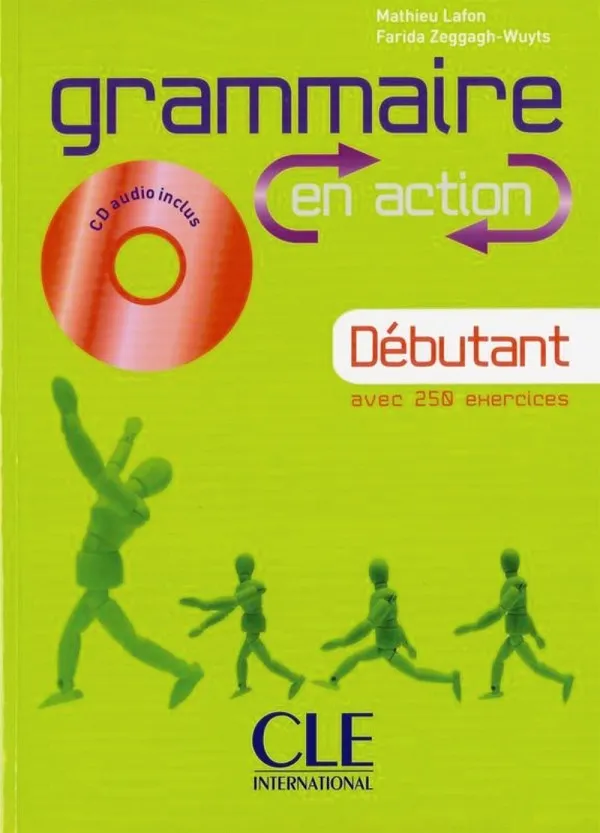 GRAMMAIRE EN ACTION DEBUTANT LIVRE+CD+CORRIGES