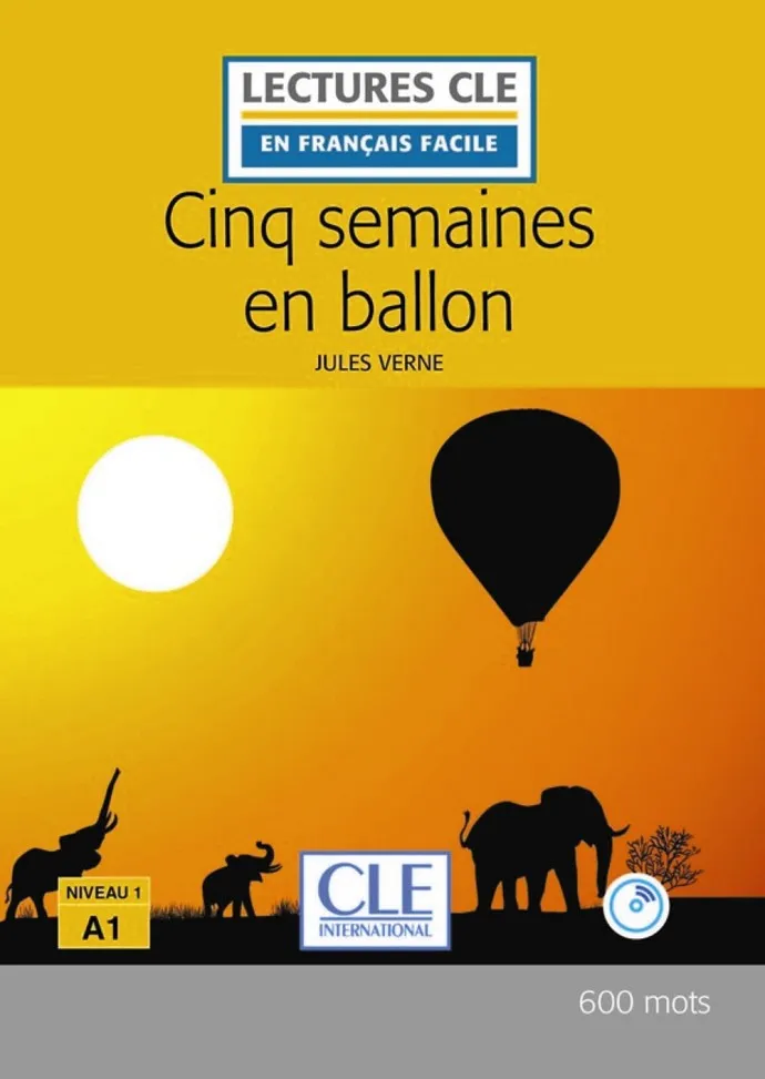 CINQ SEMAINES EN BALLON+CD 2ºEDI