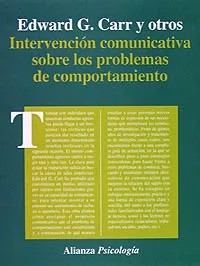 Intervención comunicativa sobre los problemas del comportamiento