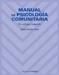 Manual de psicología comunitaria