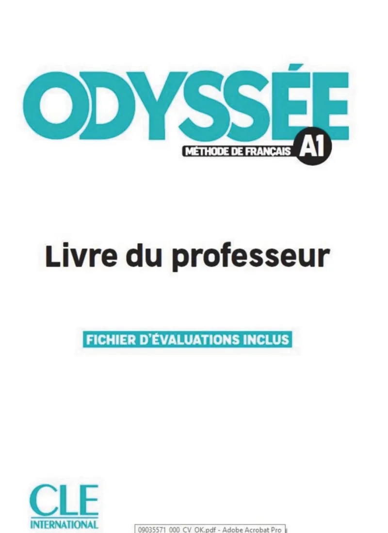 ODYSSÉE A2 GUIDE PEDAGOGIQUE