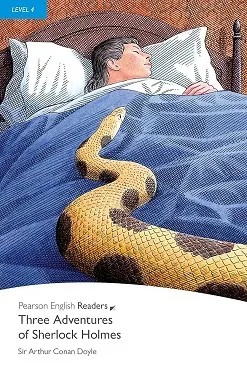THREE ADVENTURES OF SHERLOCK HOLMES BOOK & EBOOK WITH DIGITAL RES-PERL4-B1-B2