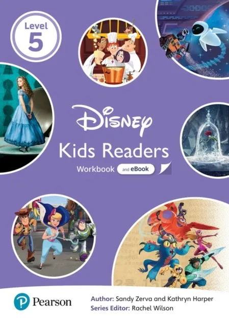 DISNEY READERS KIDS WORKBOOK-LEVEL 5