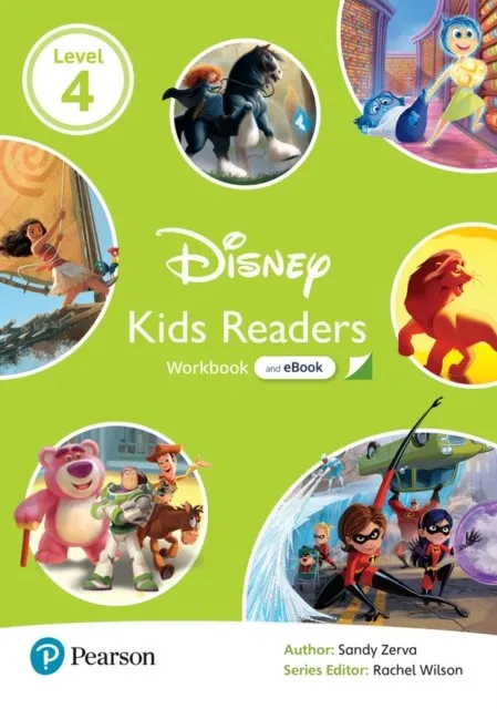 DISNEY READERS KIDS WORKBOOK-LEVEL 4