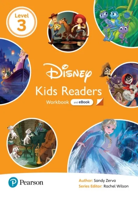 DISNEY READERS KIDS WORKBOOK-LEVEL 3