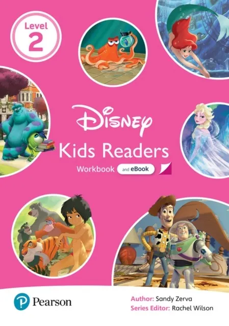 DISNEY READERS KIDS WORKBOOK-LEVEL 2
