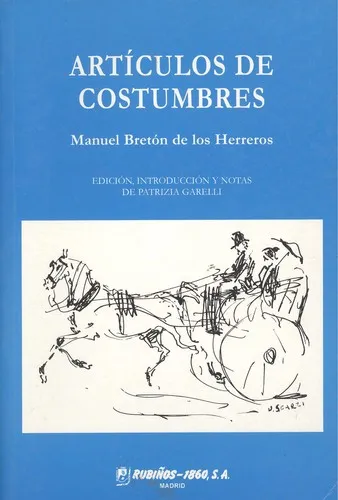 ARTÍCULOS DE CONSTUMBRES