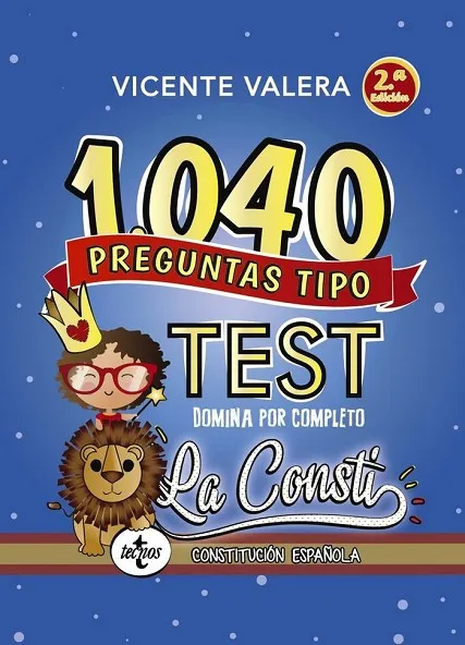 1040 PREGUNTAS TIPO TEST LA CONSTI