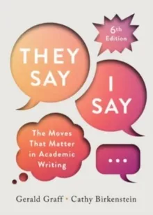 "THEY SAY / I SAY"