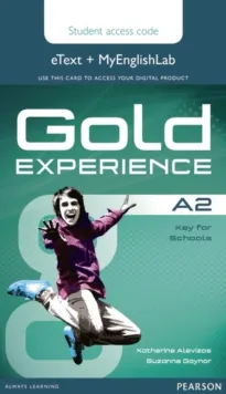 GOLD EXPERIENCE A2 ETEXT AND MYENGLISHLAB STUDENT AC