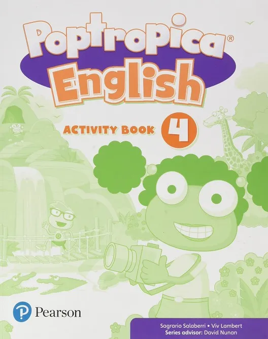 POPTROPICA ENGLISH 4 ACTIVITY BOOK PRINT & DIGITAL INTERACTIVEACTIVITY BOOK - ONLINE WORLD ACCESS CODE
