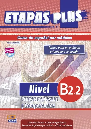 ETAPAS PLUS B2.2 PROYECTOS. TEXTOS Y COMPETENCIAS