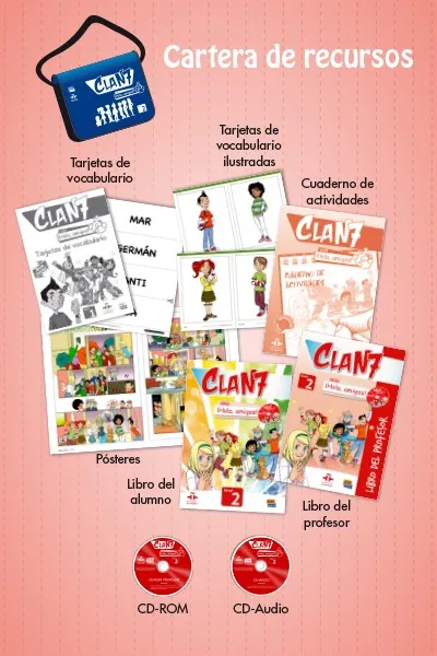 CLAN 7 CON IHOLA. AMIGOS! 2 PROFESOR RECURSOS
