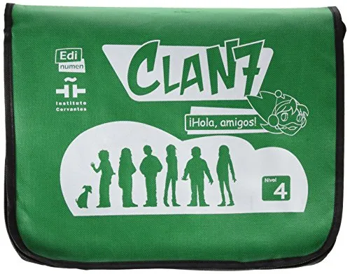 CLAN 7-­HOLA AMIGOS!.NIV.4.MOCHILA PROF.