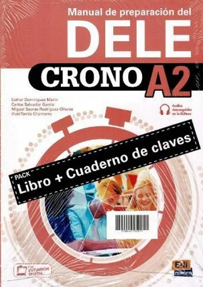 CRONO A2. PACK PREPARACIÓN DEL DELE (LIBRO+CLAVES)