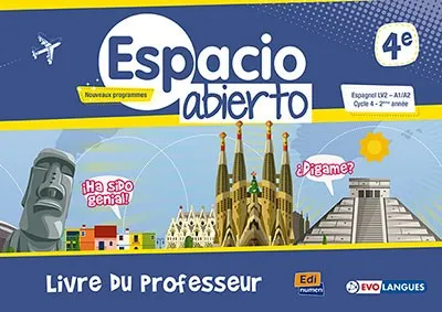 ESPACIO ABIERTO 4E PROFESSEUR